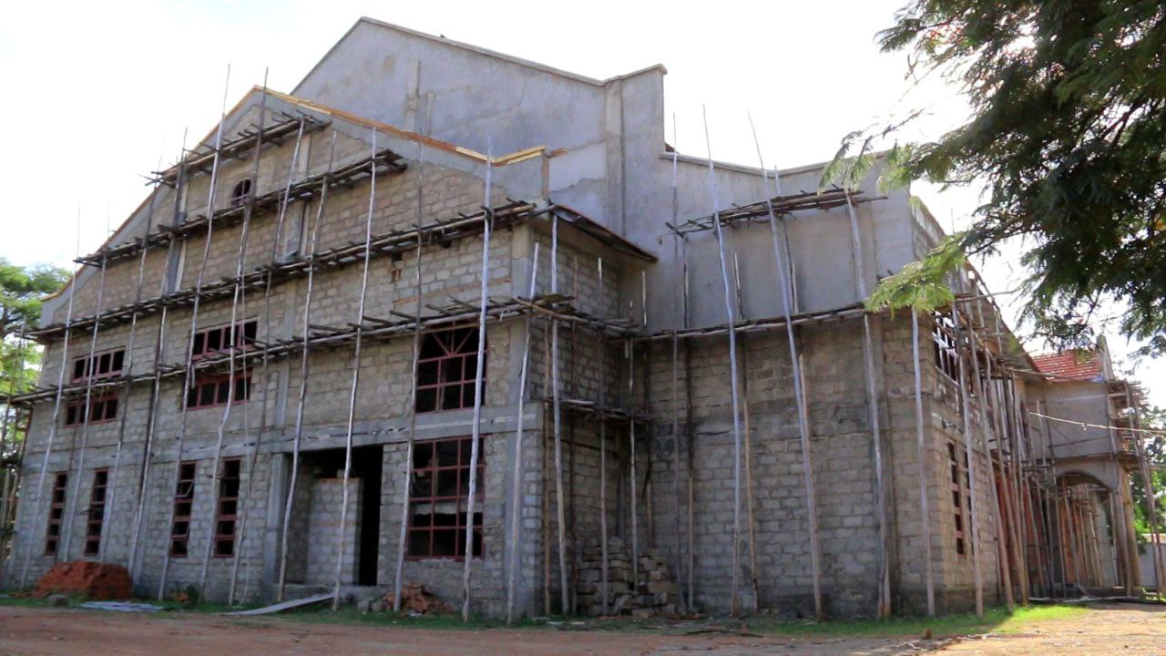 Current State of the Cathedral under construction